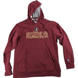Champion Sweatshirt  Men's Size L Florida State Seminoles FSU‎ Hoodie Activewear